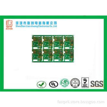Green HDI PCB 8 layer Digital DV board FR4 1.0mm 4mil Condu